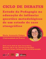 Ciclo de Debates na Pós Graduação - "Infâncias e Educação Infantil: perspectivas em pesquisas e formação"